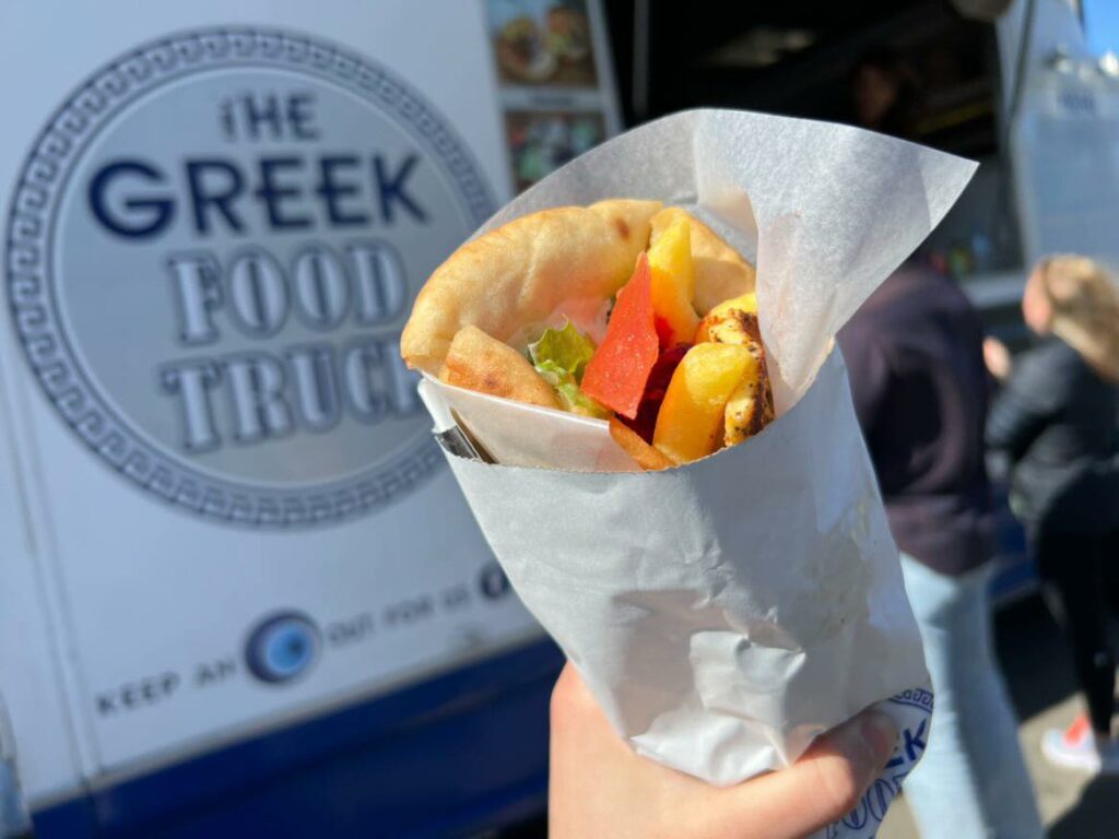 The Greek Food Truck Hot Foods Prices