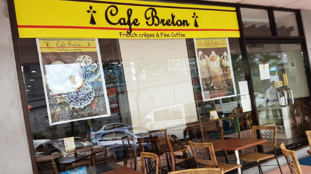 Cafe Breton Menu