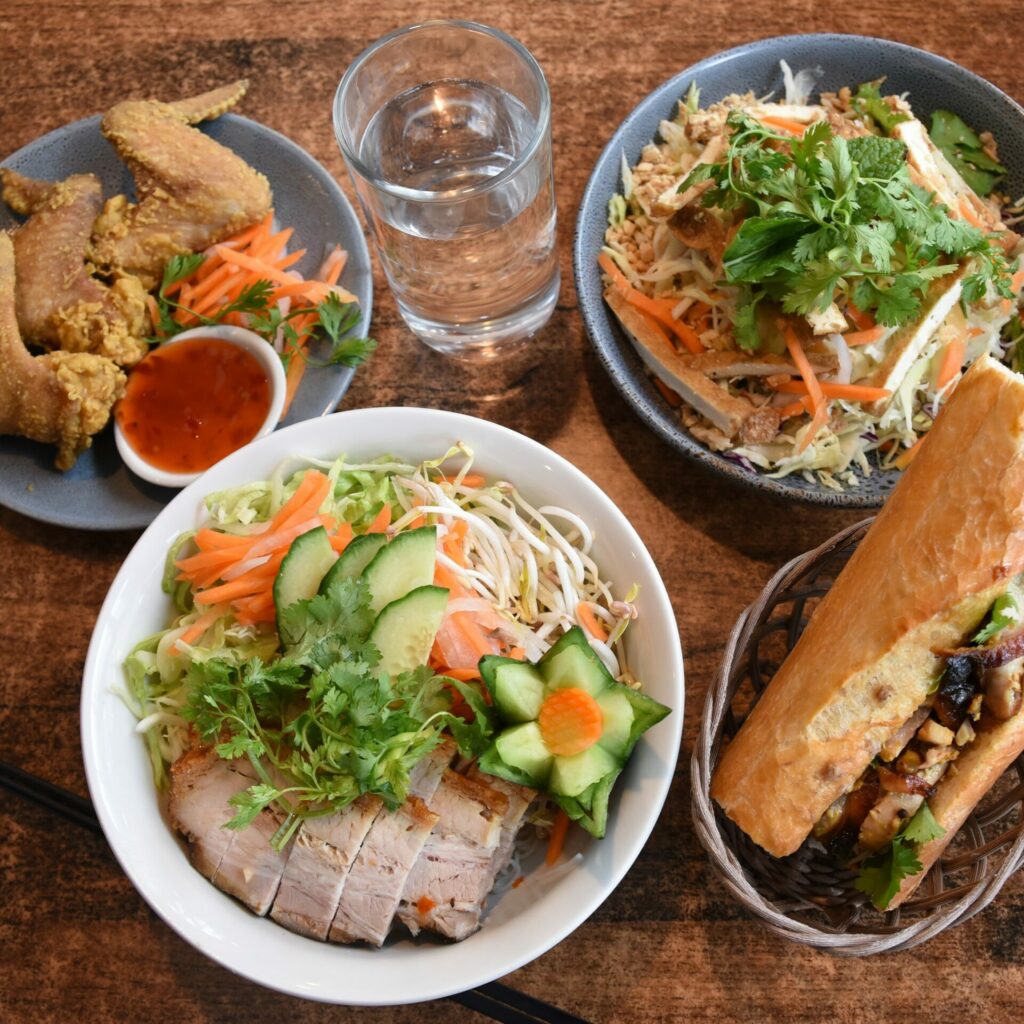 Pho Viet Goi Fresh Salad Menu with prices