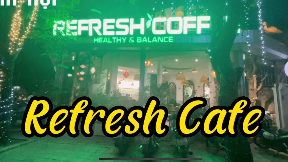 Refresh Cafe Menu